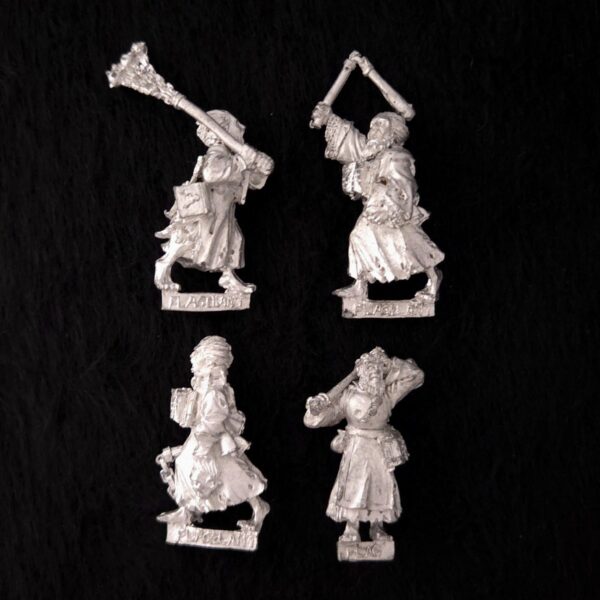 A photo of The Empire Flagellants Warhammer miniatures