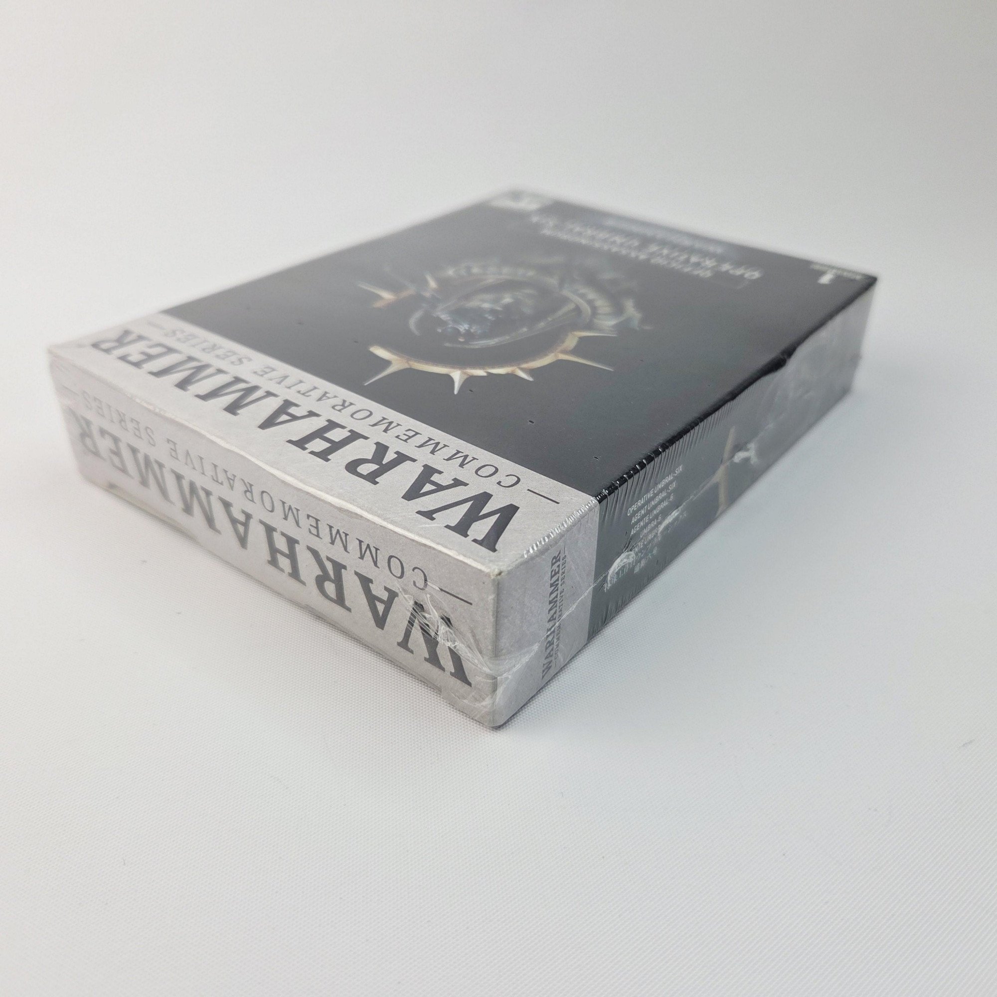 A photo of a Officio Assassinorum Operative Umral-Six Commemorative Series Warhammer miniature