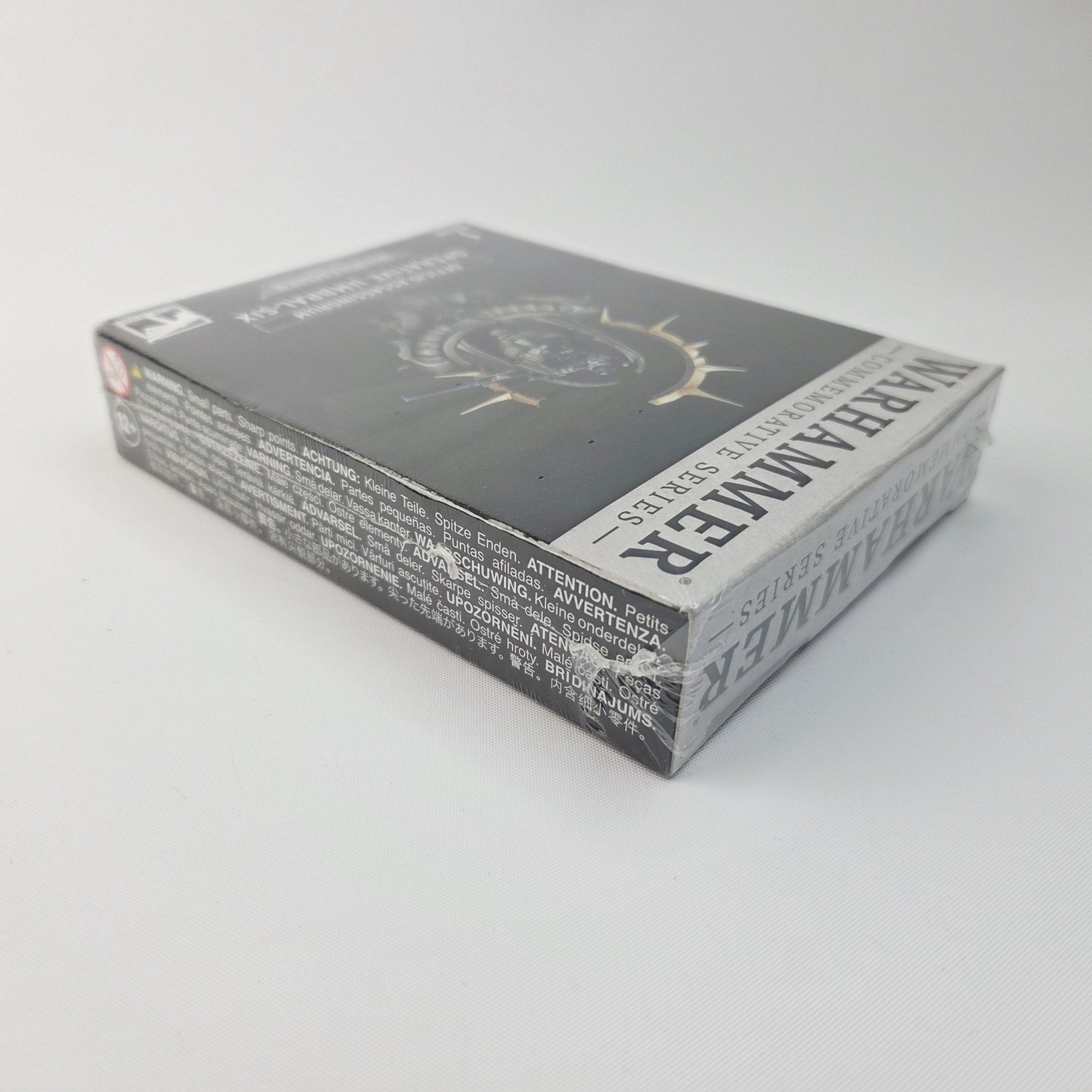A photo of a Officio Assassinorum Operative Umral-Six Commemorative Series Warhammer miniature
