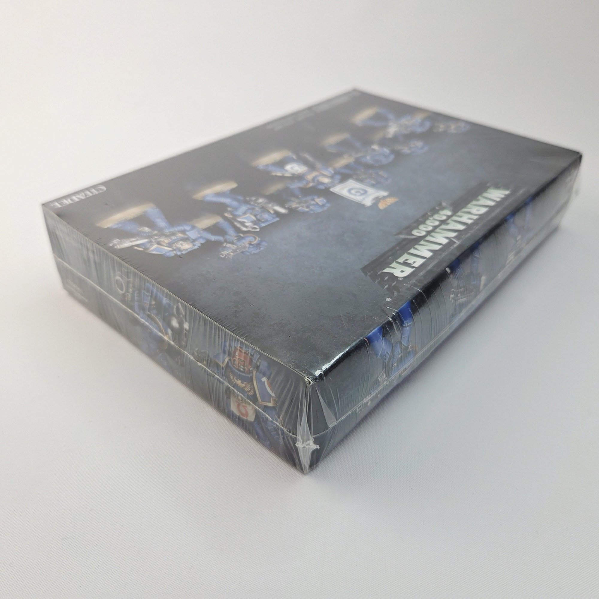 A photo of Space Marines Tactical Squad Warhammer miniatures
