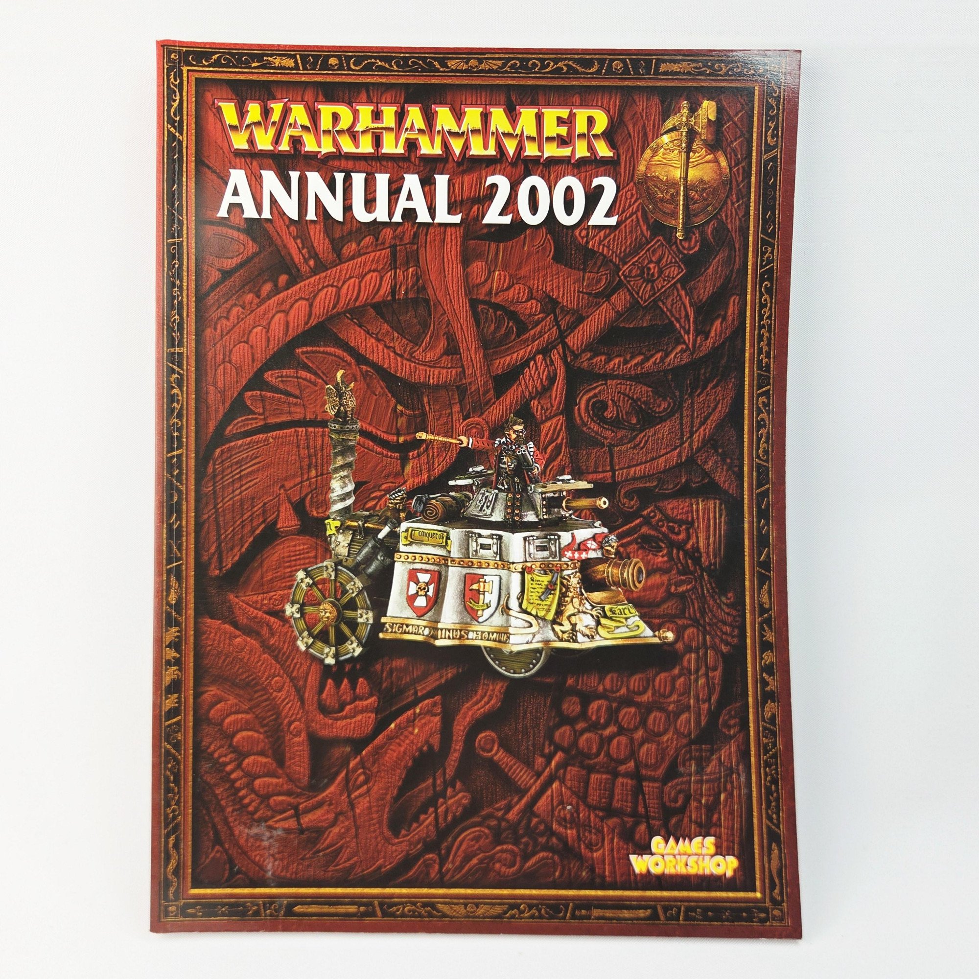 A photo of a Warhammer Annual 2002 Rulebook