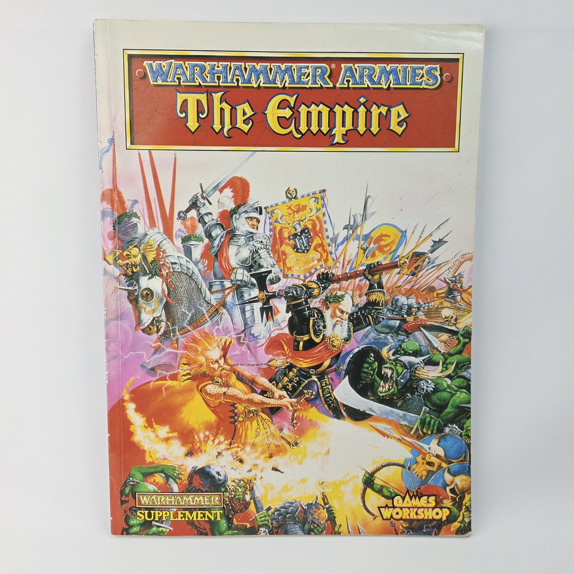 A photo of a The Empire 4th Edition Army Book
