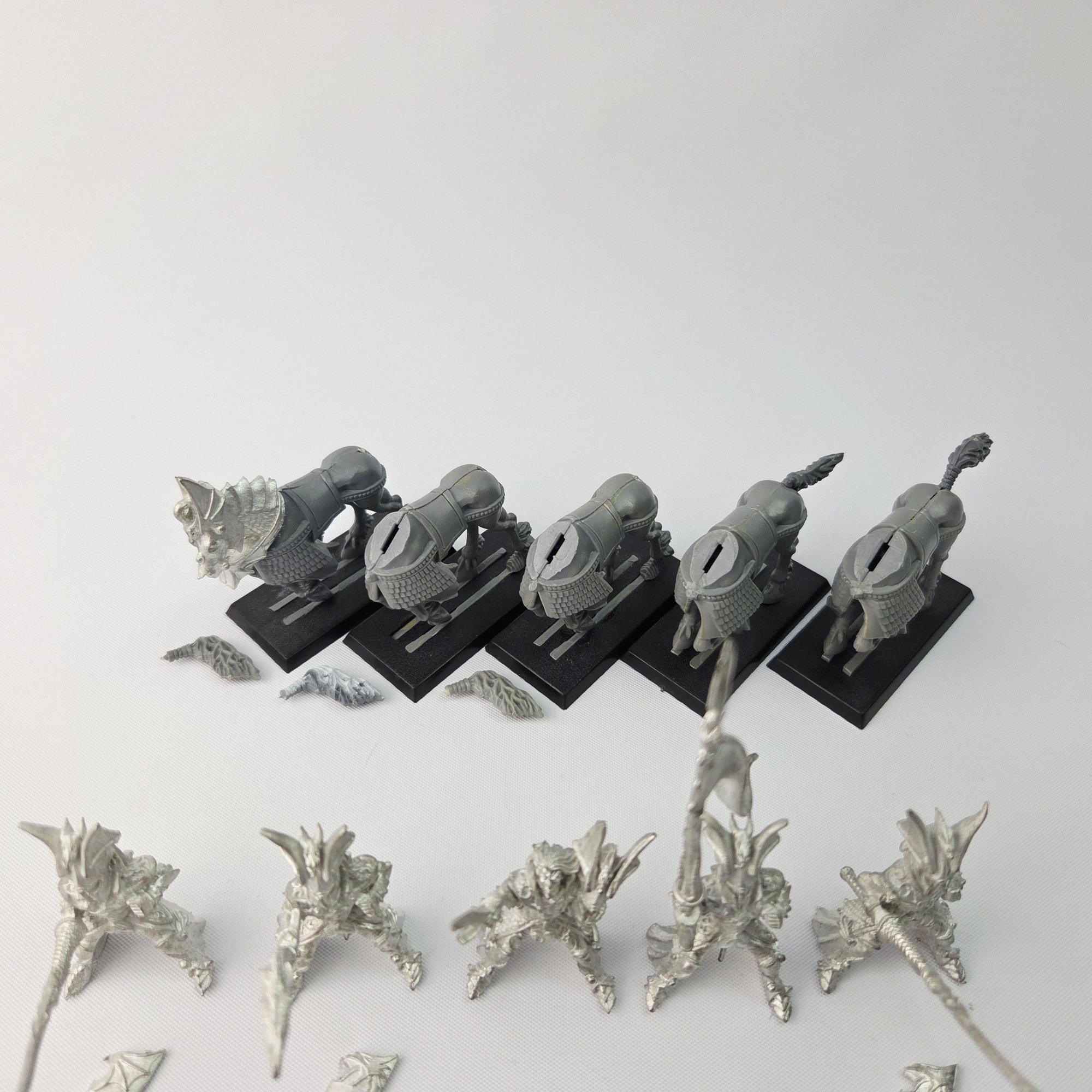 A photo of High Elves Dragon Princes of Caledor Warhammer miniatures