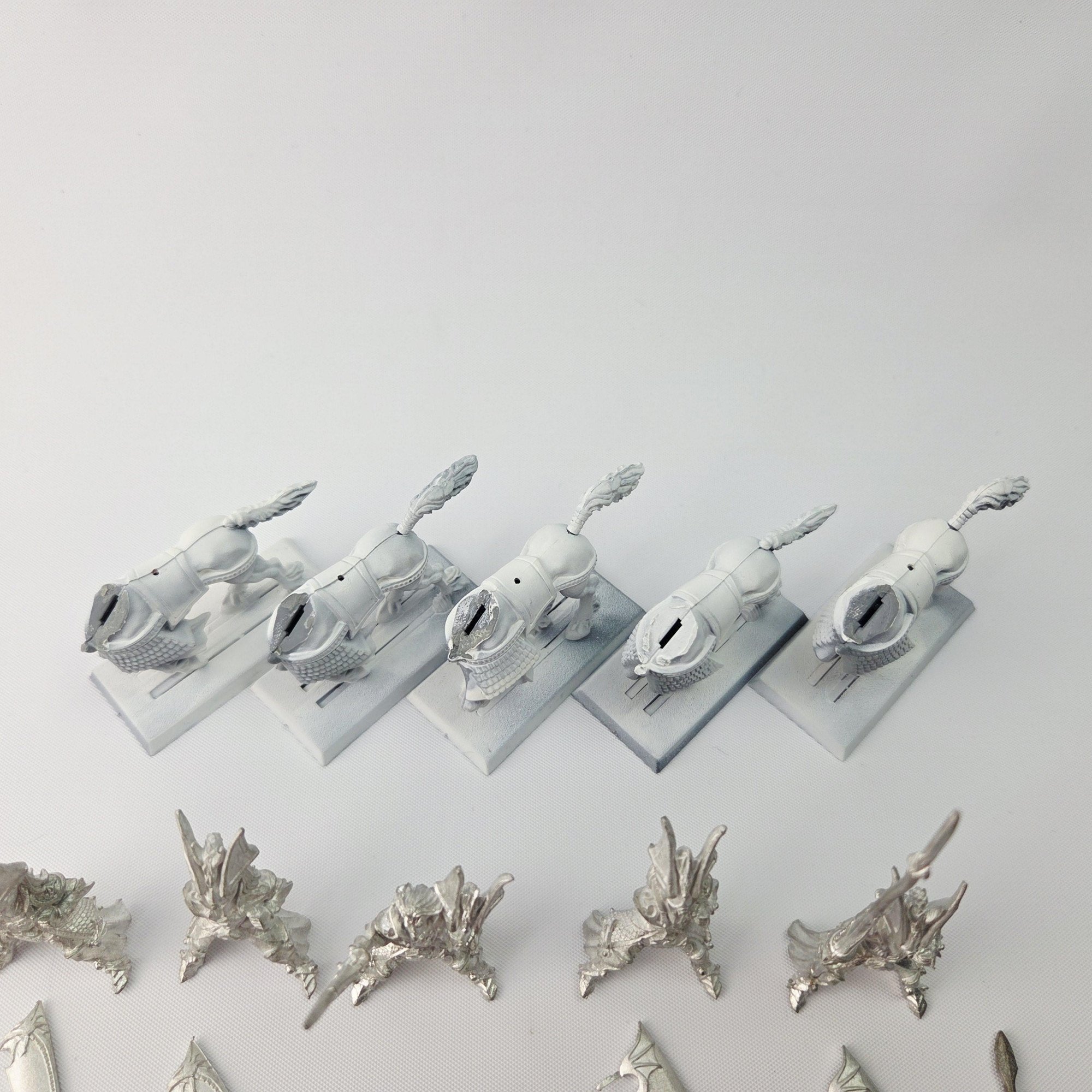 A photo of High Elves Dragon Princes of Caledor Warhammer miniatures