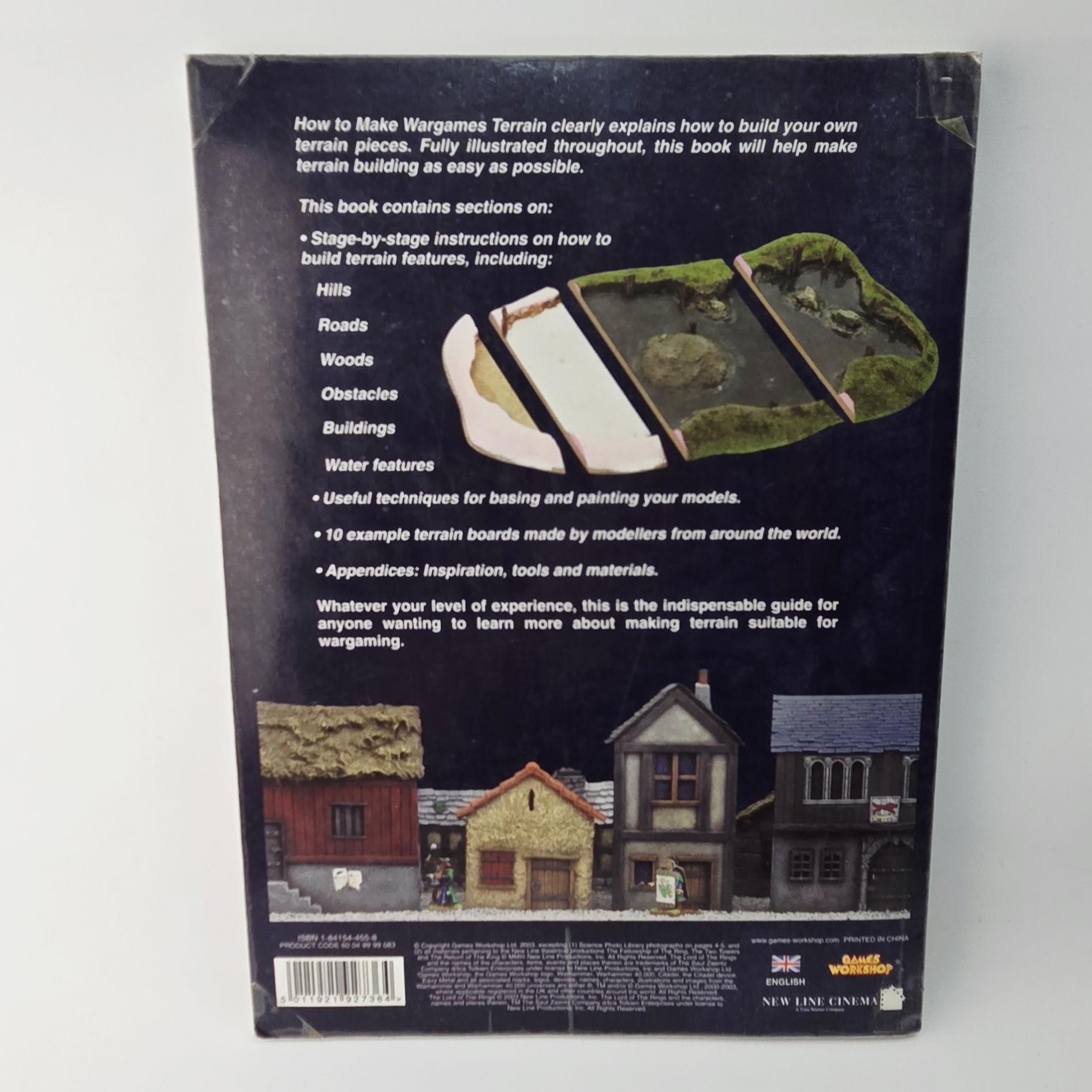 A photo of a How to make Wargames Terrain guide book