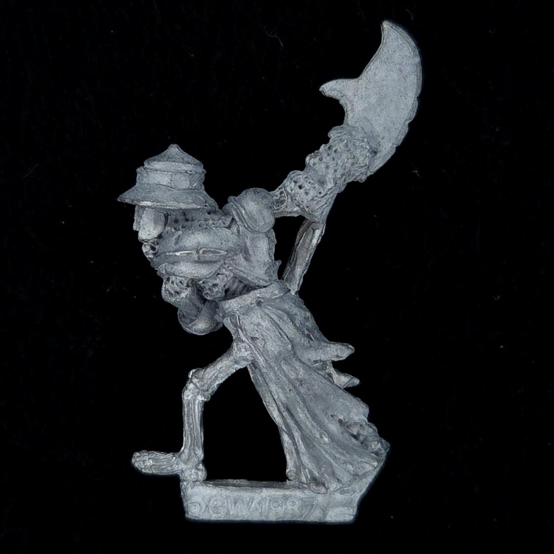 A photo of a Undead C17 Skeleton Warhammer miniature