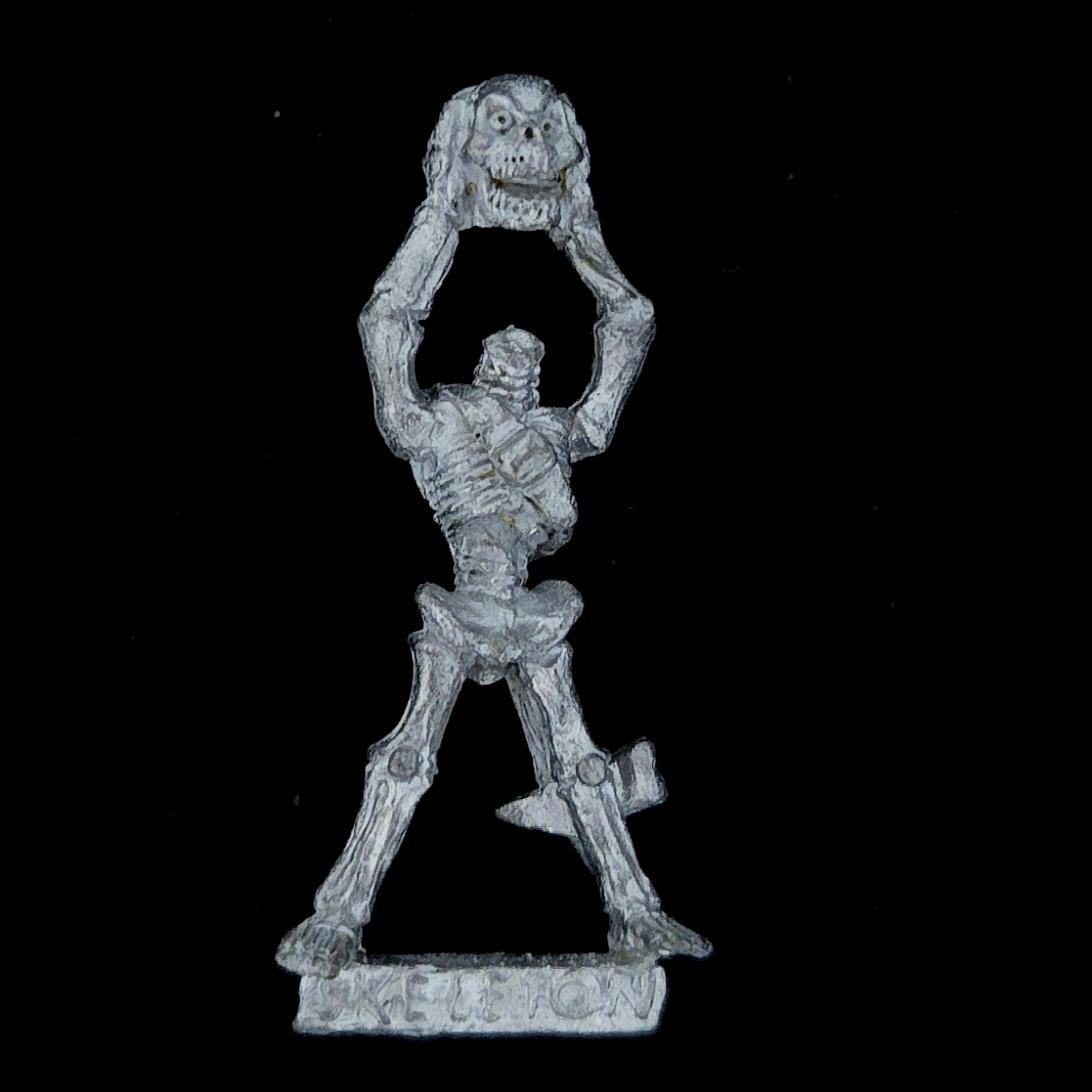 A photo of a Undead C17 Skeleton Warhammer miniature