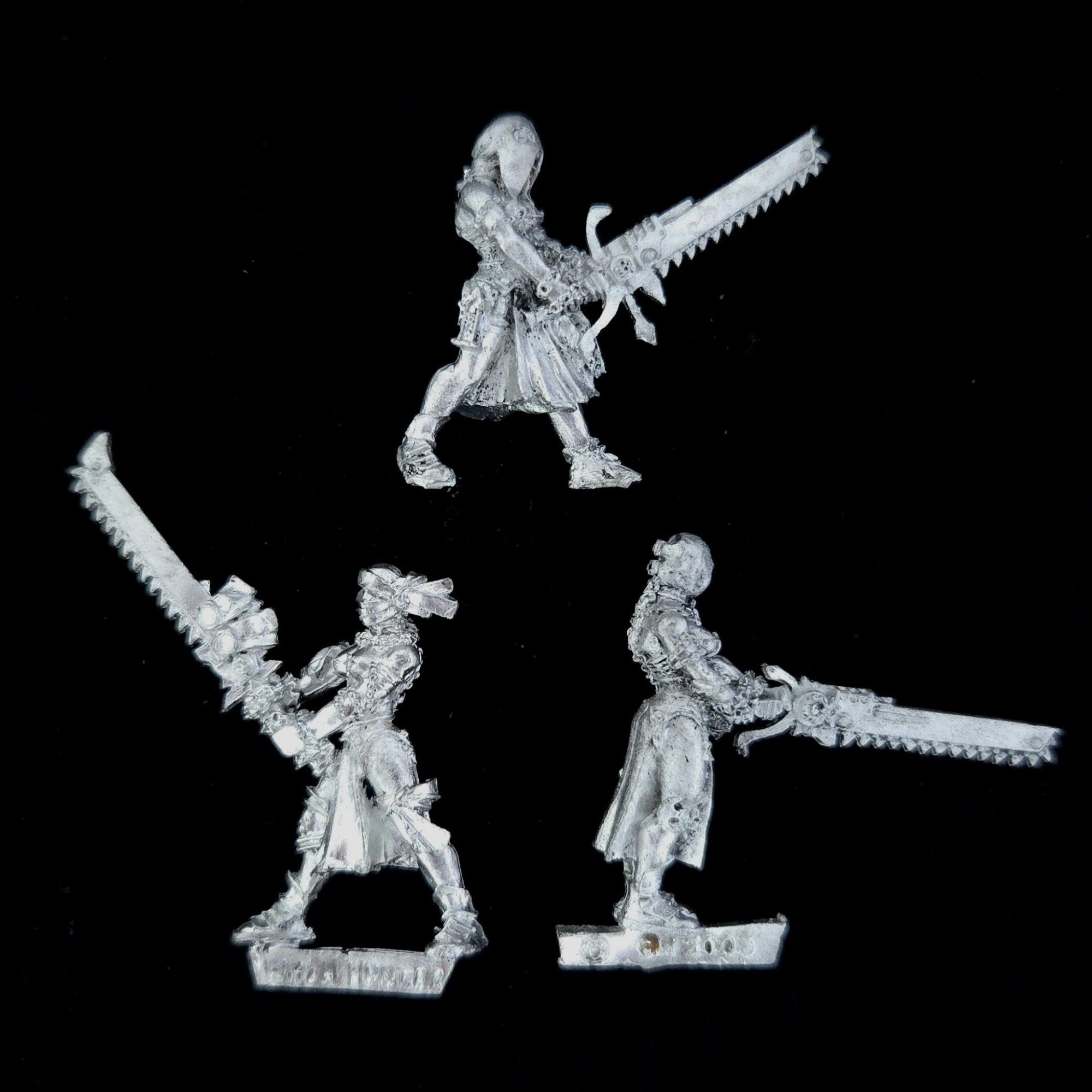 A photo of a Sisters of Battle Repentia Warhammer miniature