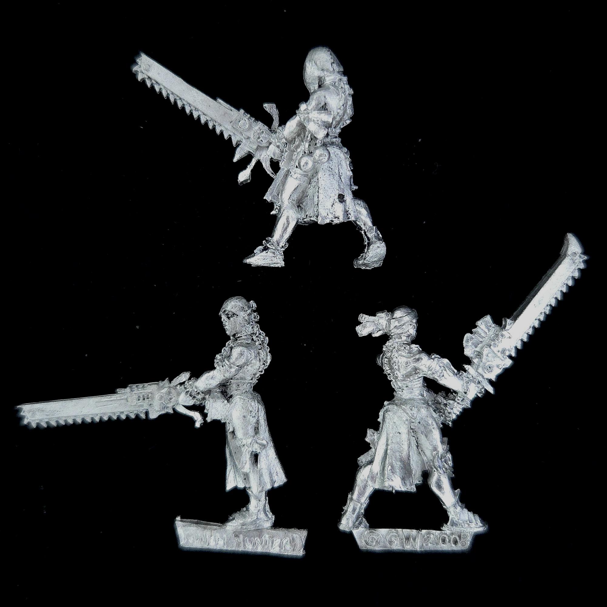 A photo of a Sisters of Battle Repentia Warhammer miniature