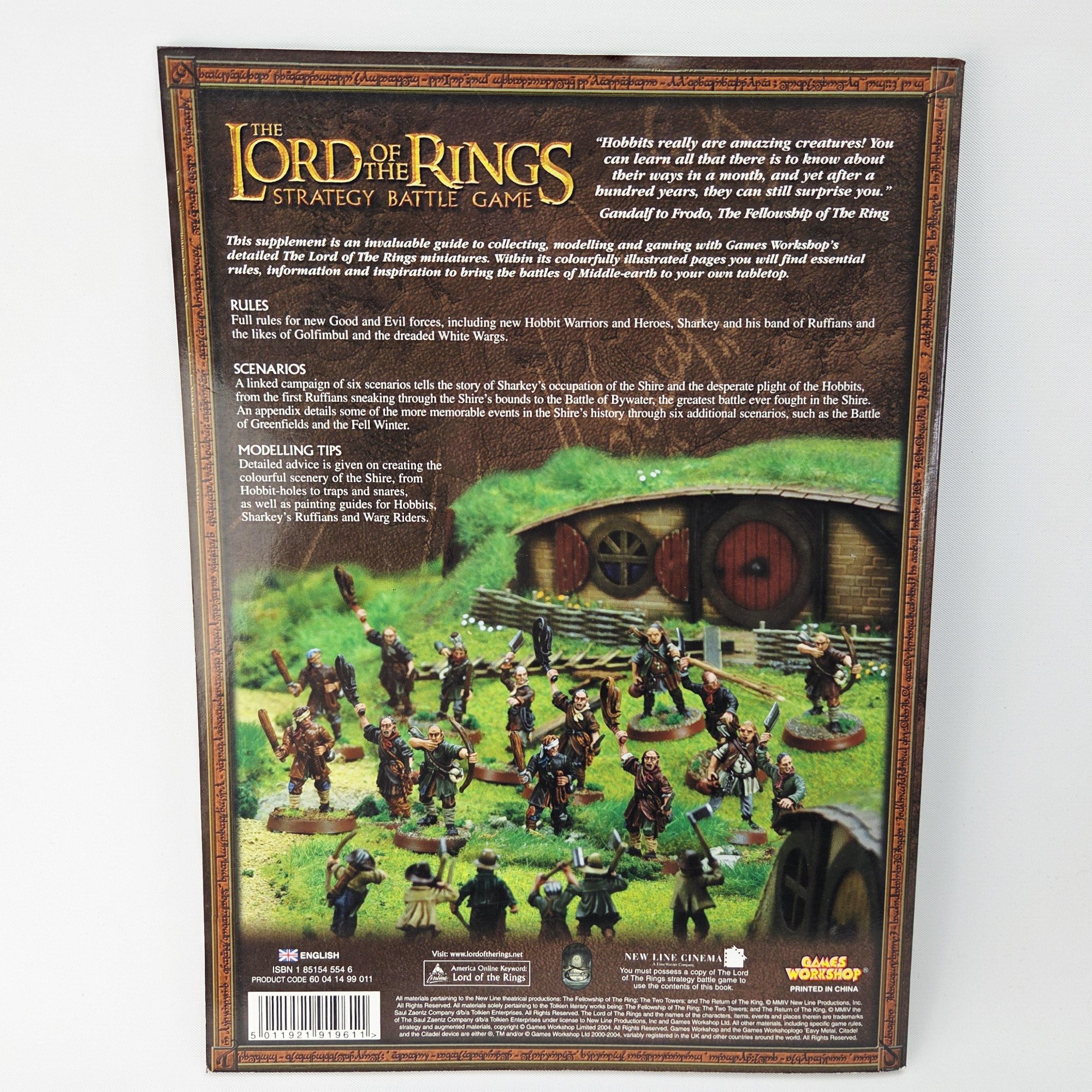 A photo of a The Lord of the Rings The Scouring of the Shire Supplement