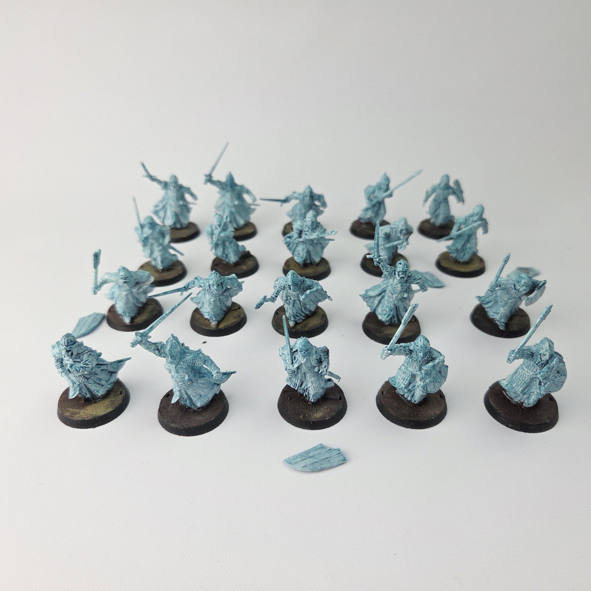 A photo of The Dead of Dunharrow Warriors of the Dead Miniatures