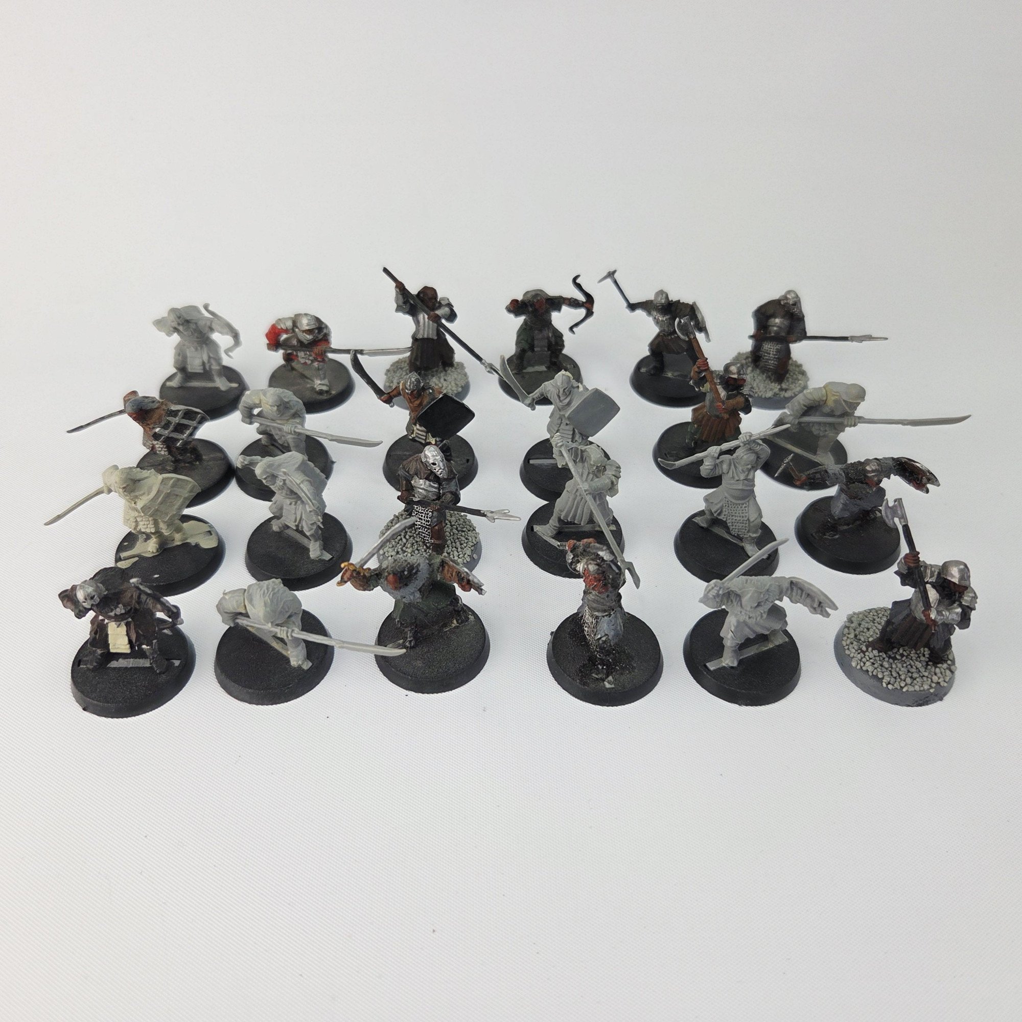 A photo of Mordor Orcs miniatures
