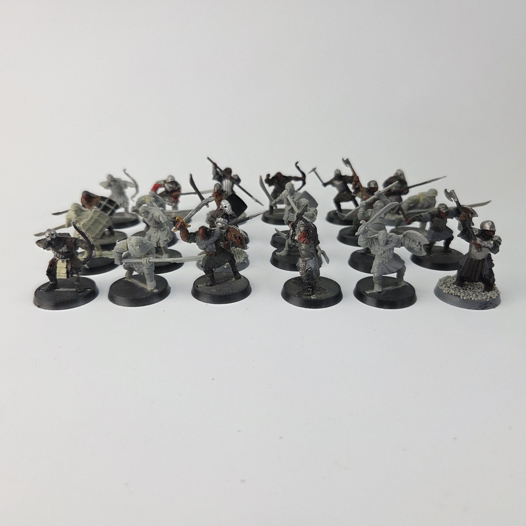 A photo of Mordor Orcs miniatures