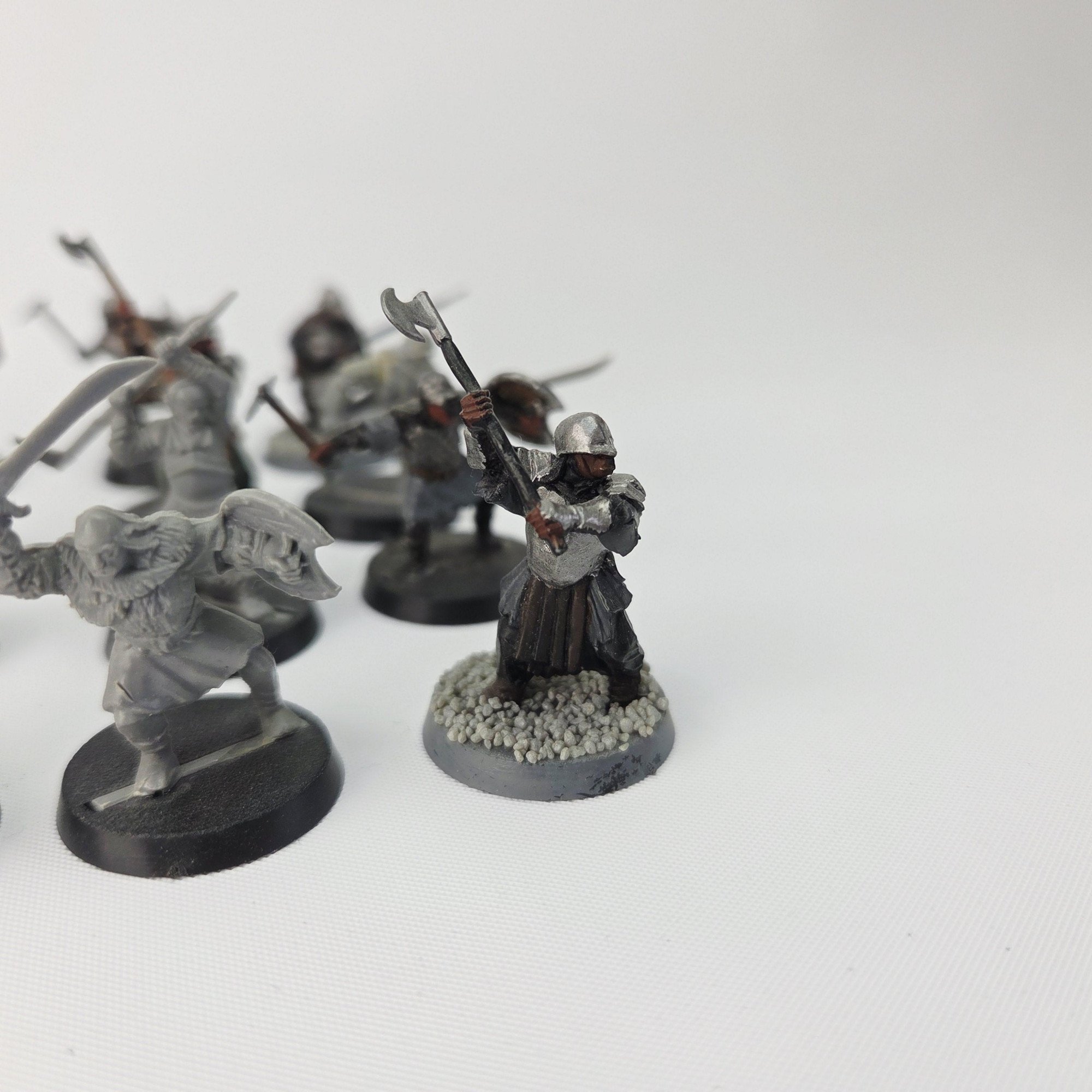 A photo of Mordor Orcs miniatures