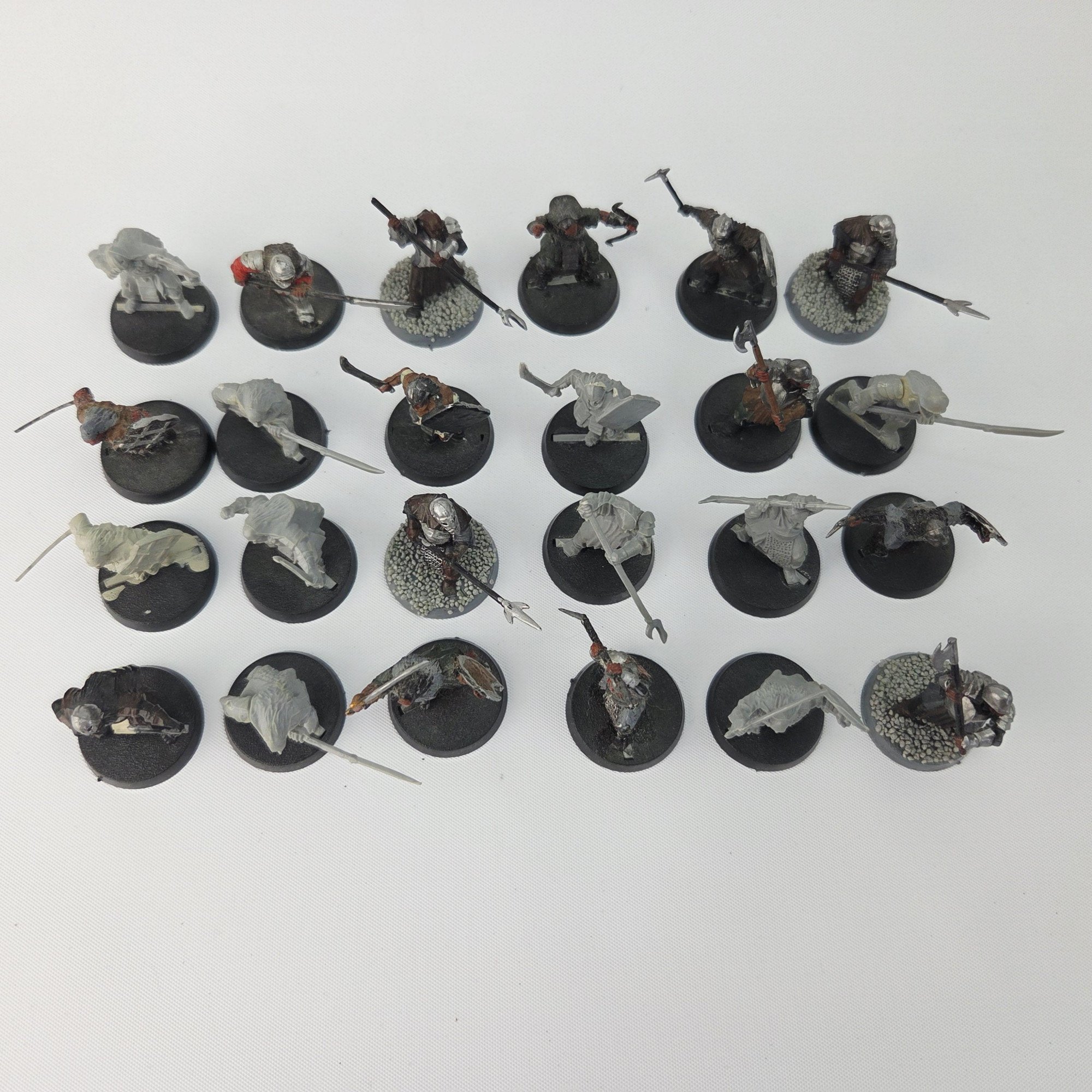 A photo of Mordor Orcs miniatures