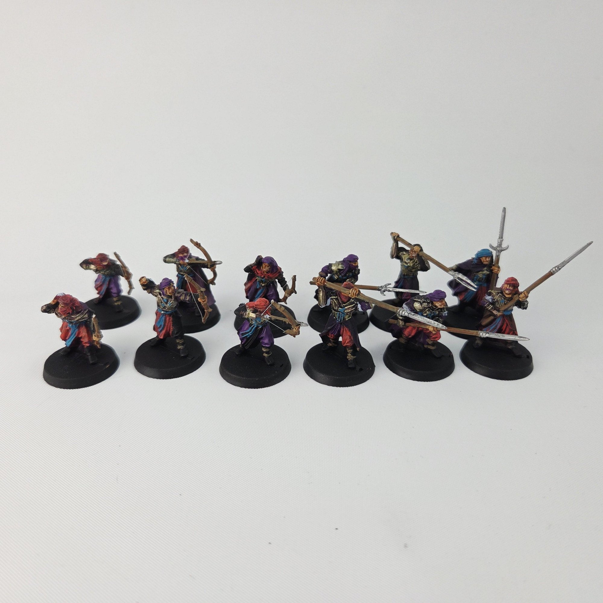A photo of Far Harad Haradrim Warriors miniatures
