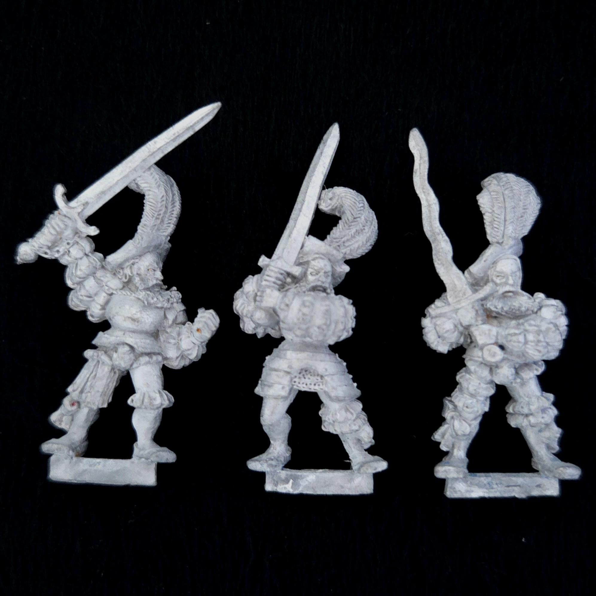 A photo of The Empire Imperial Greatswords Warhammer miniatures