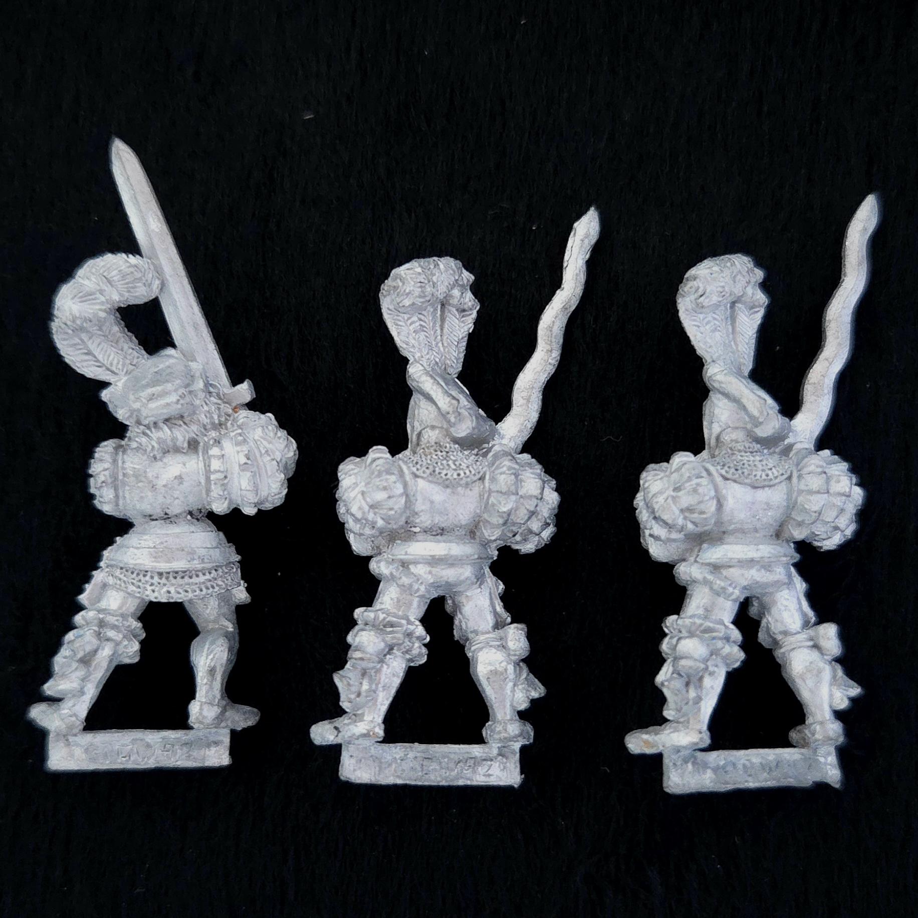 A photo of The Empire Imperial Greatswords Warhammer miniatures