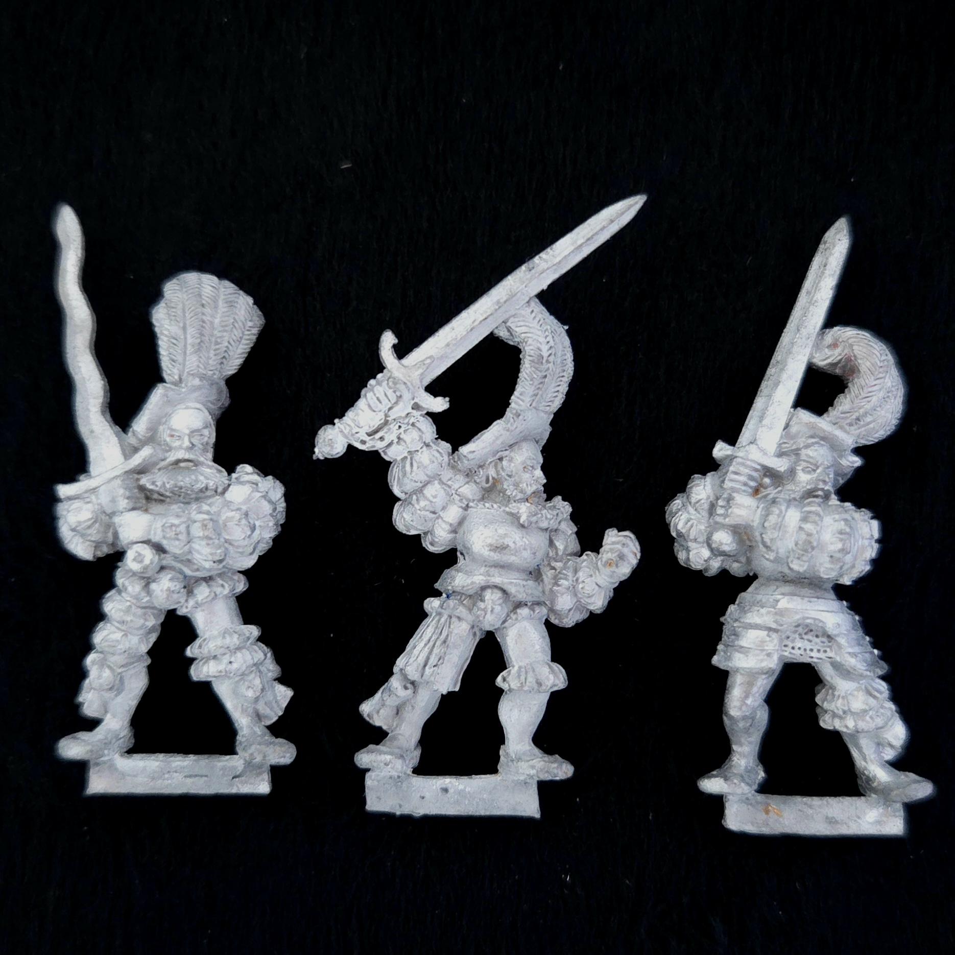 A photo of The Empire Imperial Greatswords Warhammer miniatures