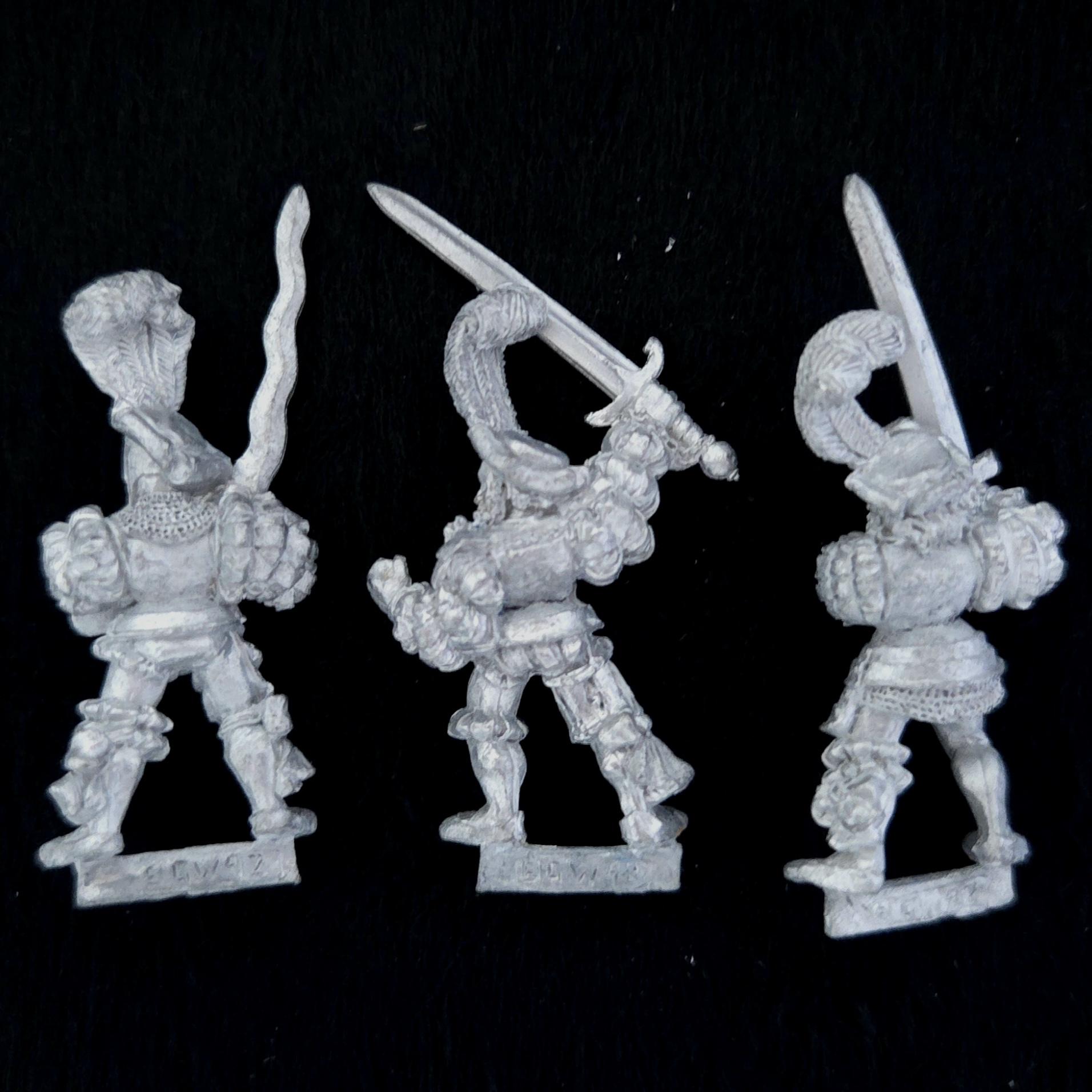 A photo of The Empire Imperial Greatswords Warhammer miniatures