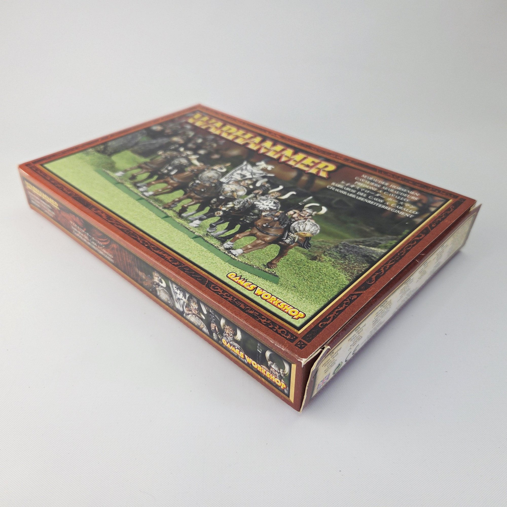 A photo of Chaos Warriors Marauder Horsemen Warhammer miniatures