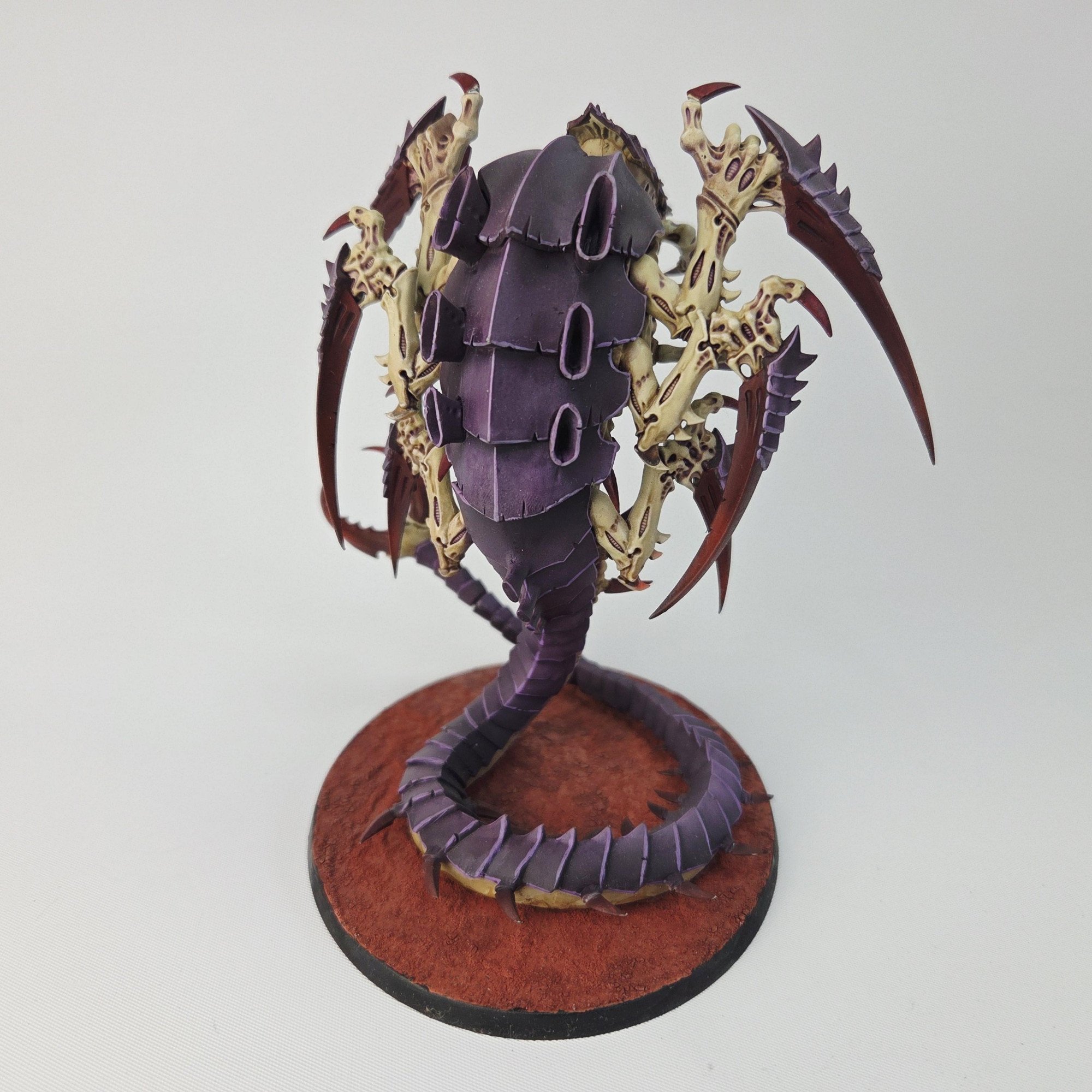 A photo of a Tyranids Trygon Warhammer miniature