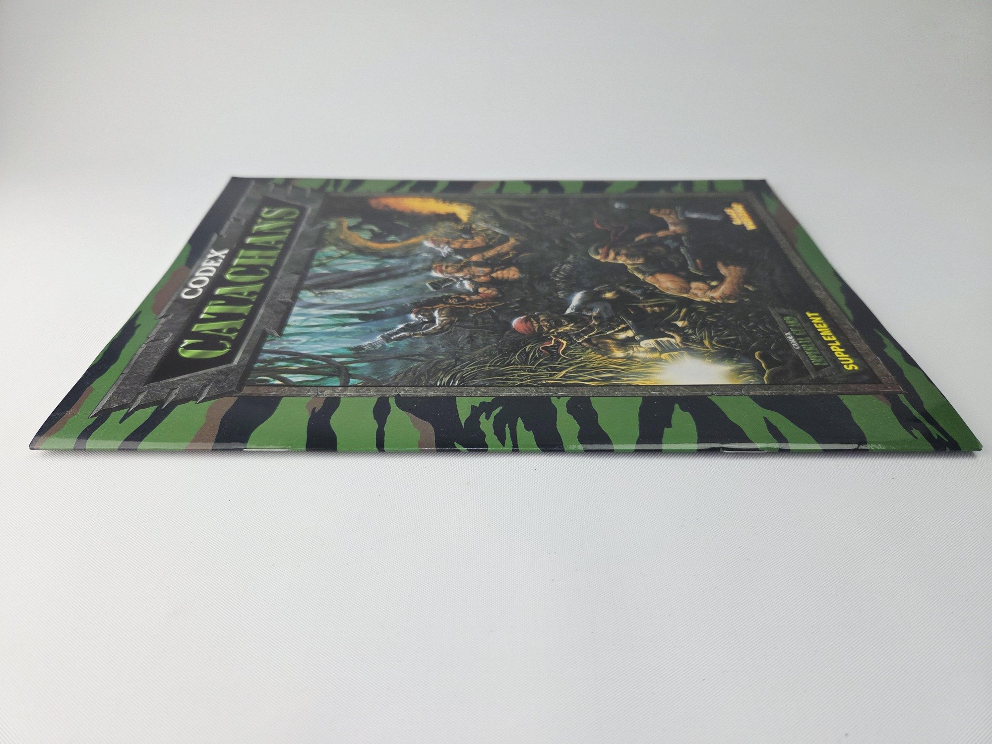 A photo of a Warhammer 40,000 Catachans Codex