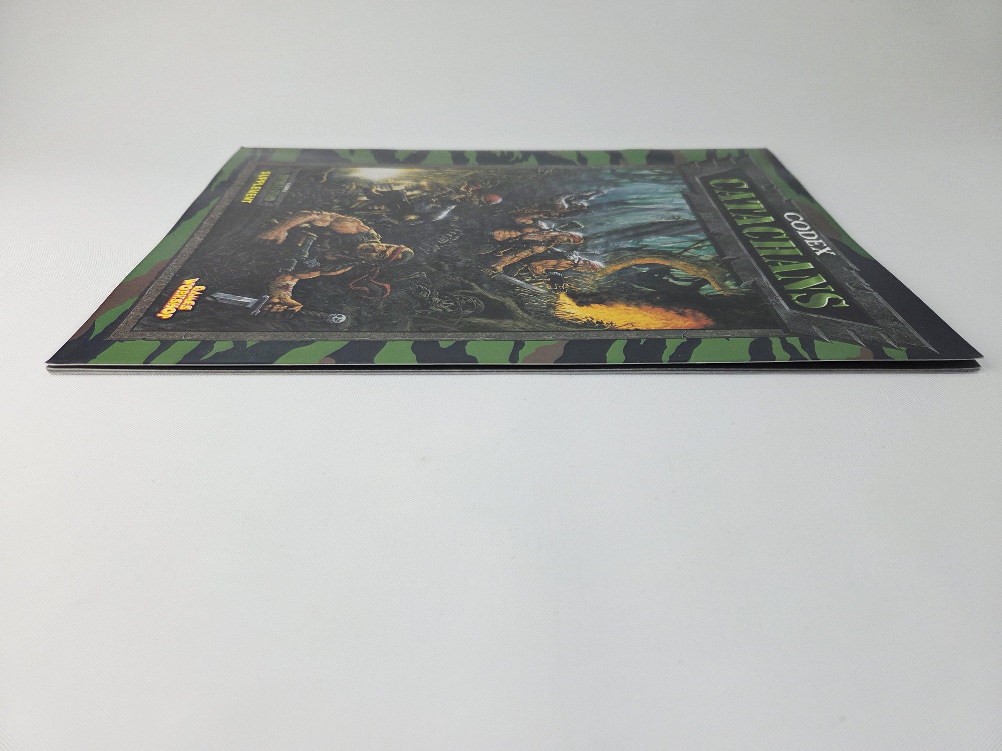 A photo of a Warhammer 40,000 Catachans Codex