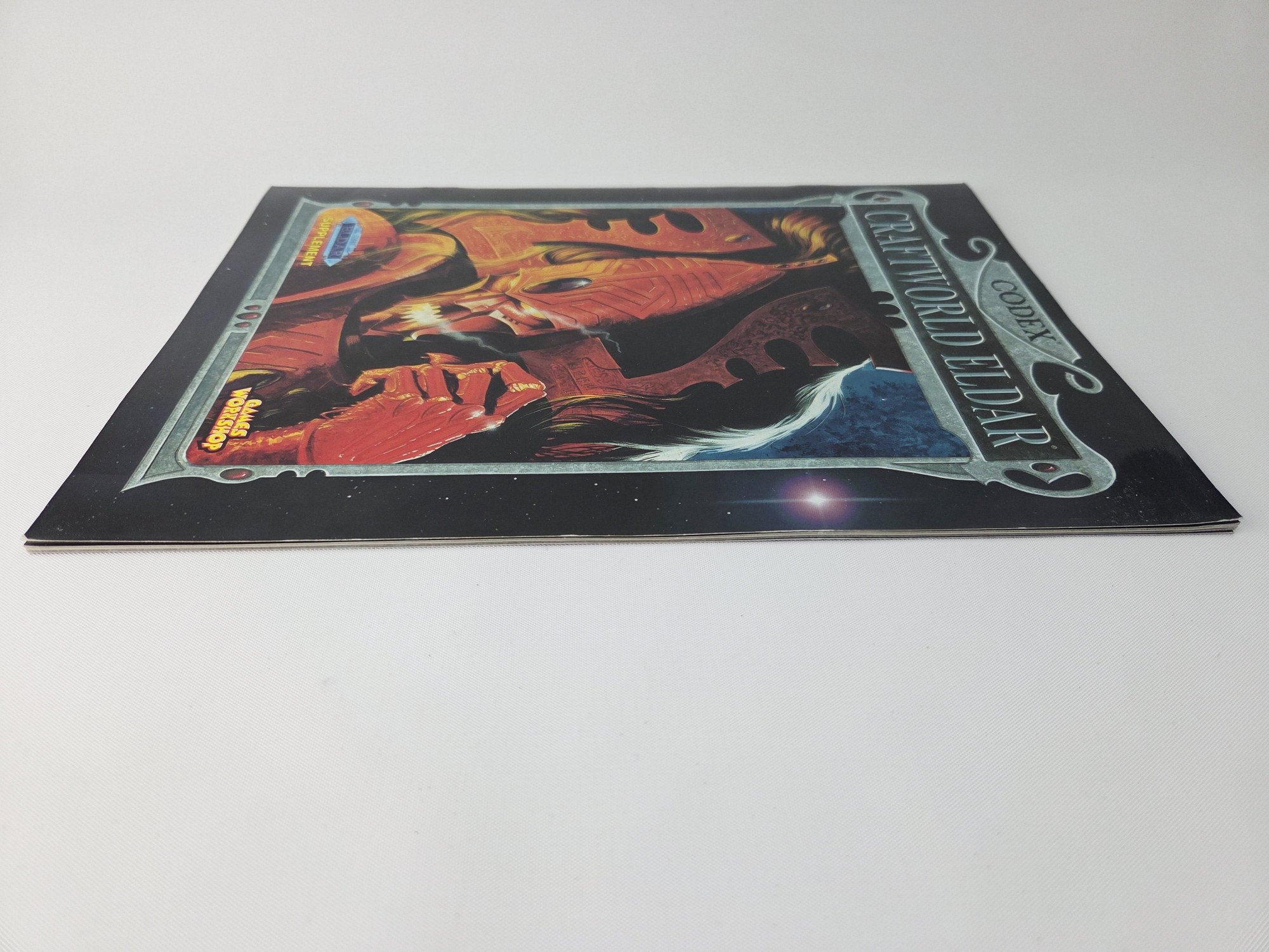 A photo of a Warhammer 40,000 Craftworld Eldar Codex