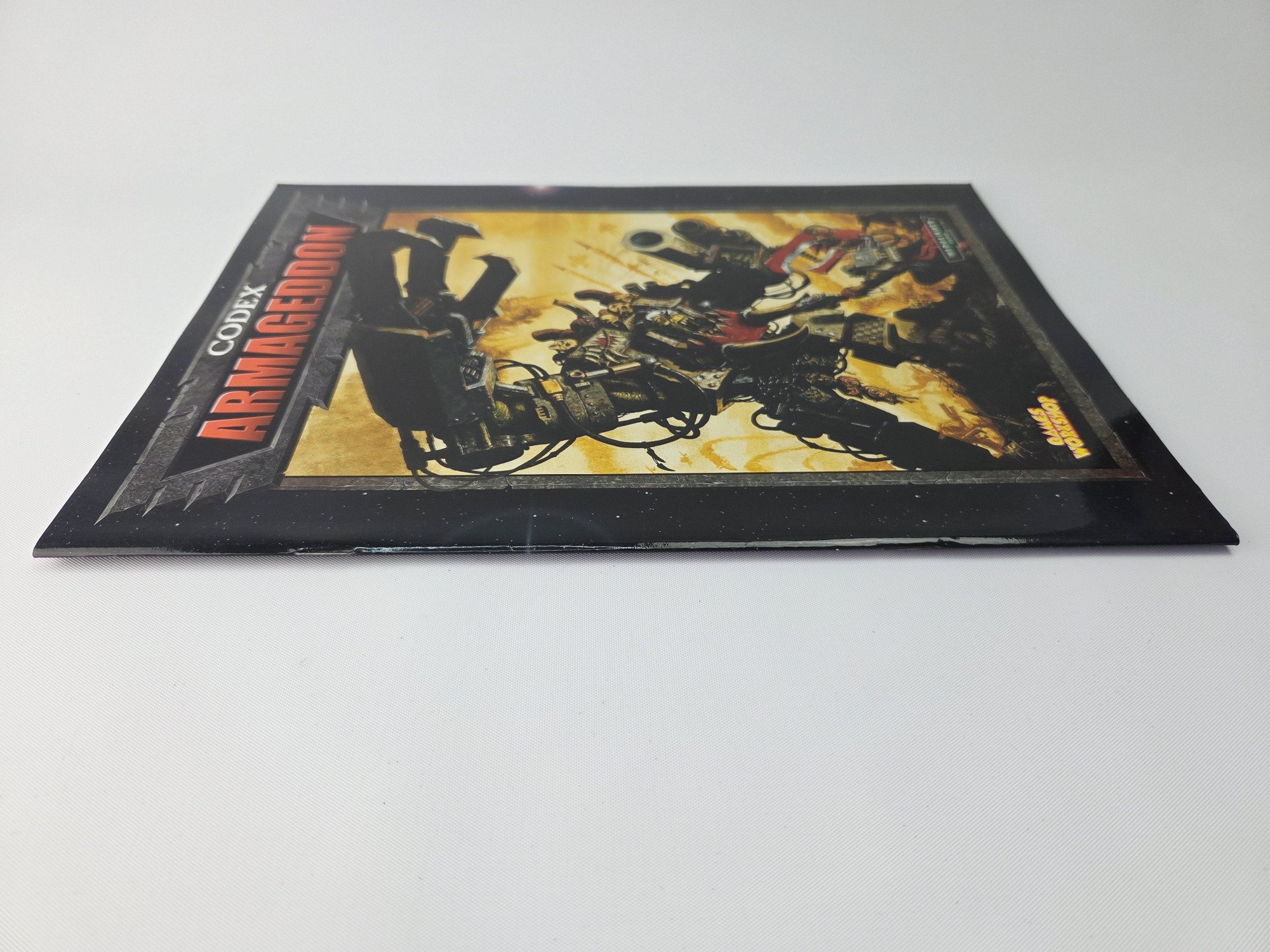 A photo of a Warhammer 40,000 Armageddon Codex