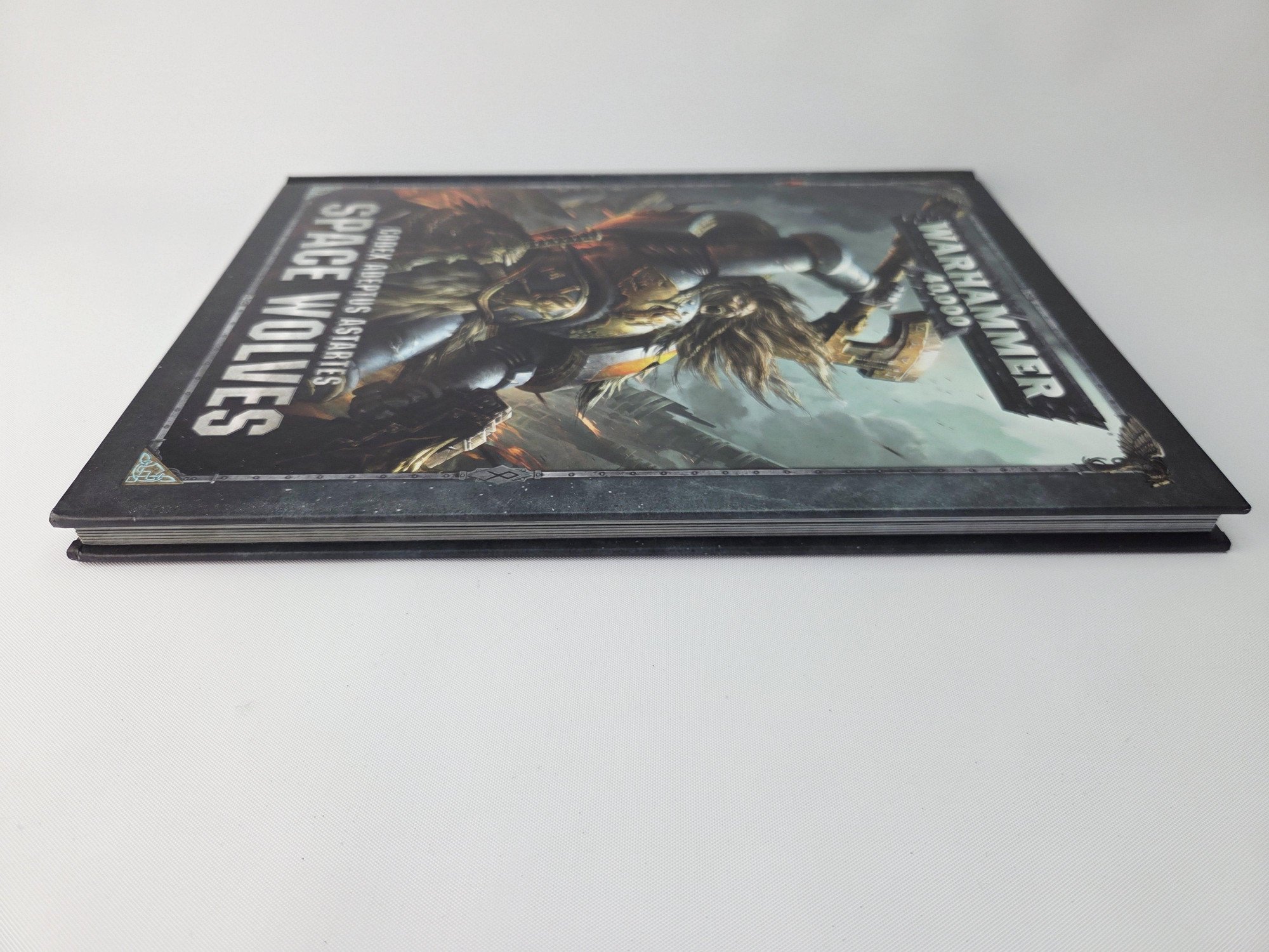 A photo of a Space Wolves 7th Edition Codex
