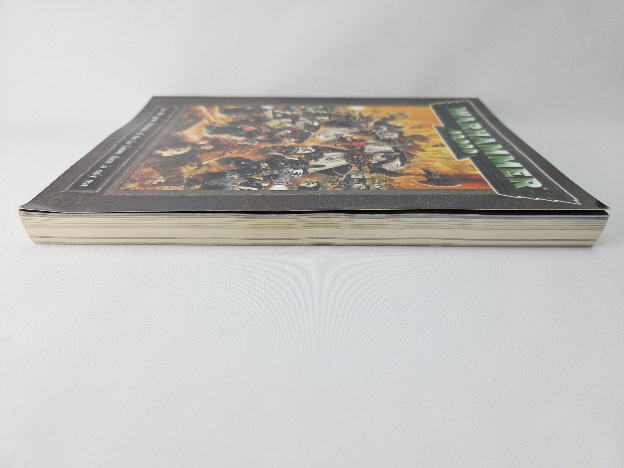 A photo of a Warhammer 40,000 3rd Edition Rulebook