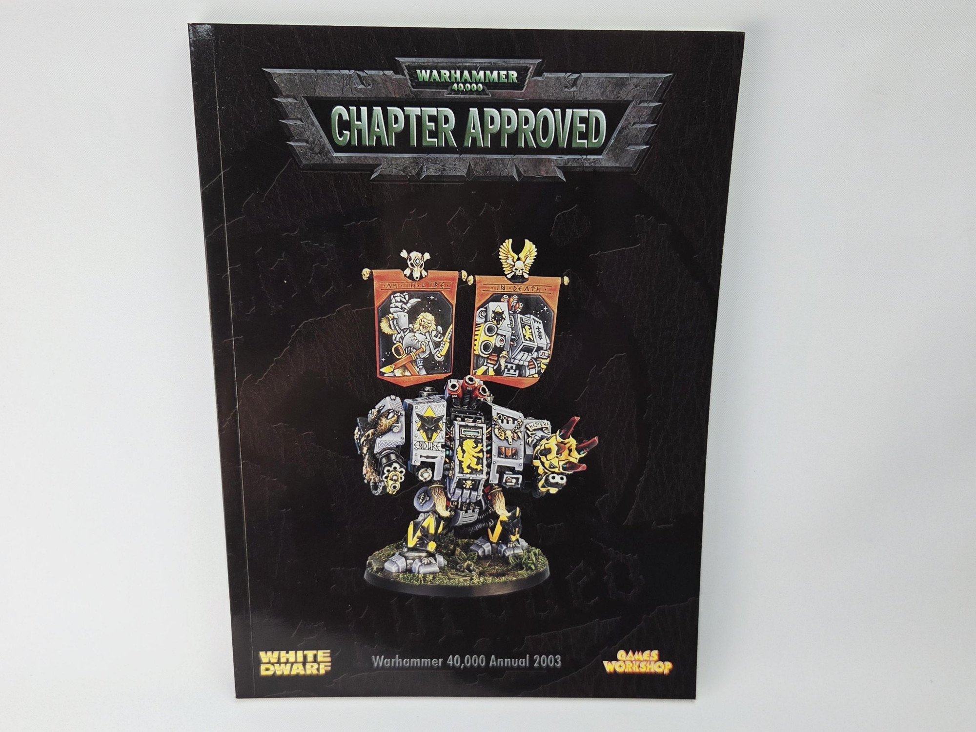 A photo of a Warhammer 40,000 Chapter Approved 2003 Annual