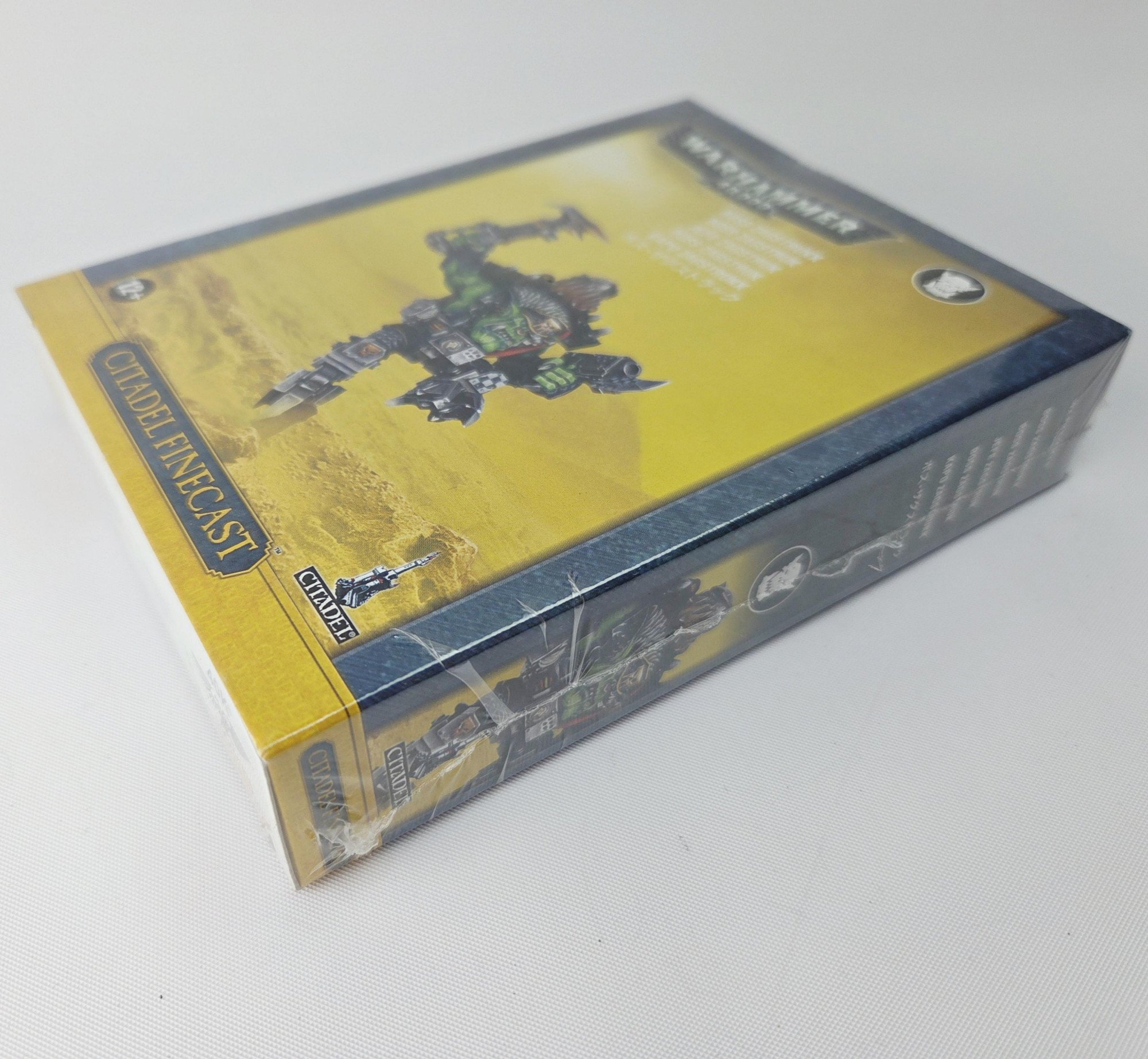 A photo of a Ork Boss Zagstrukk Warhammer miniature
