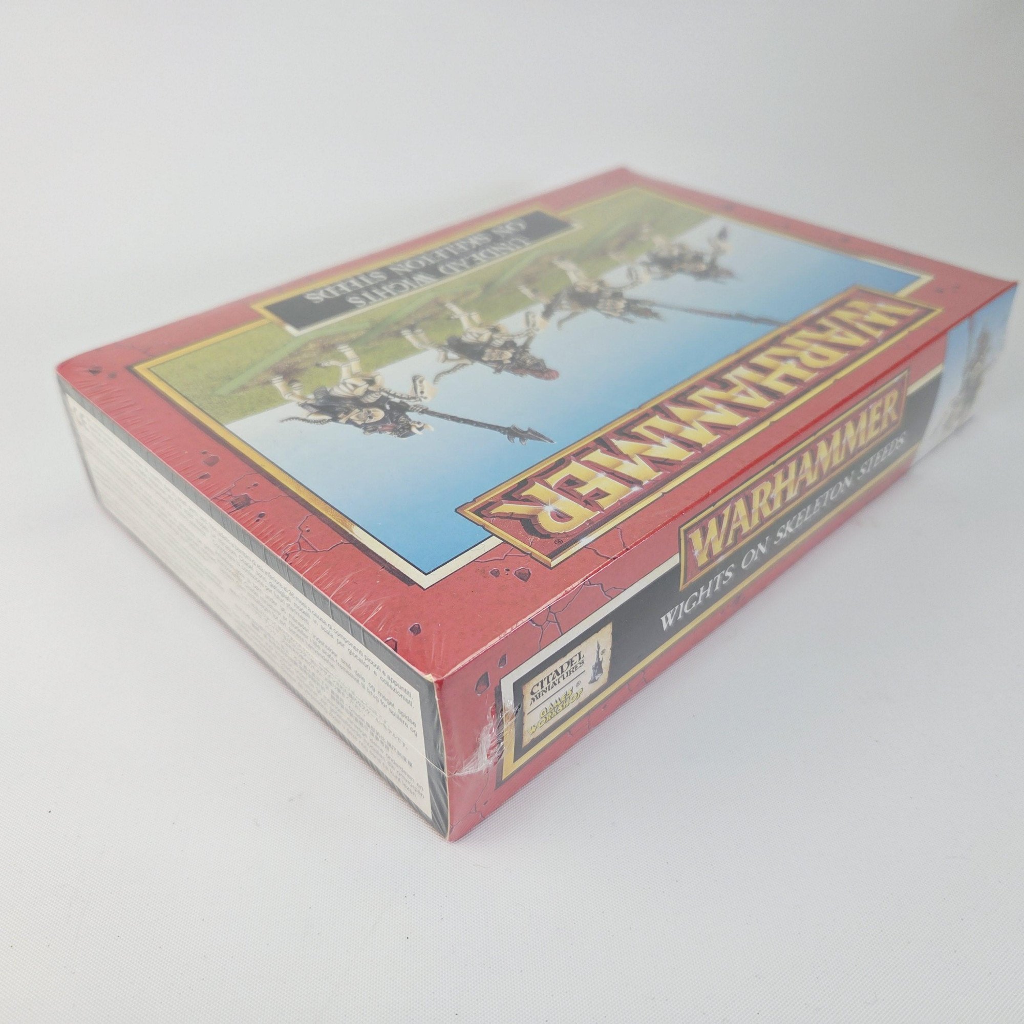 A photo of Undead Mounted Wights Warhammer miniatures
