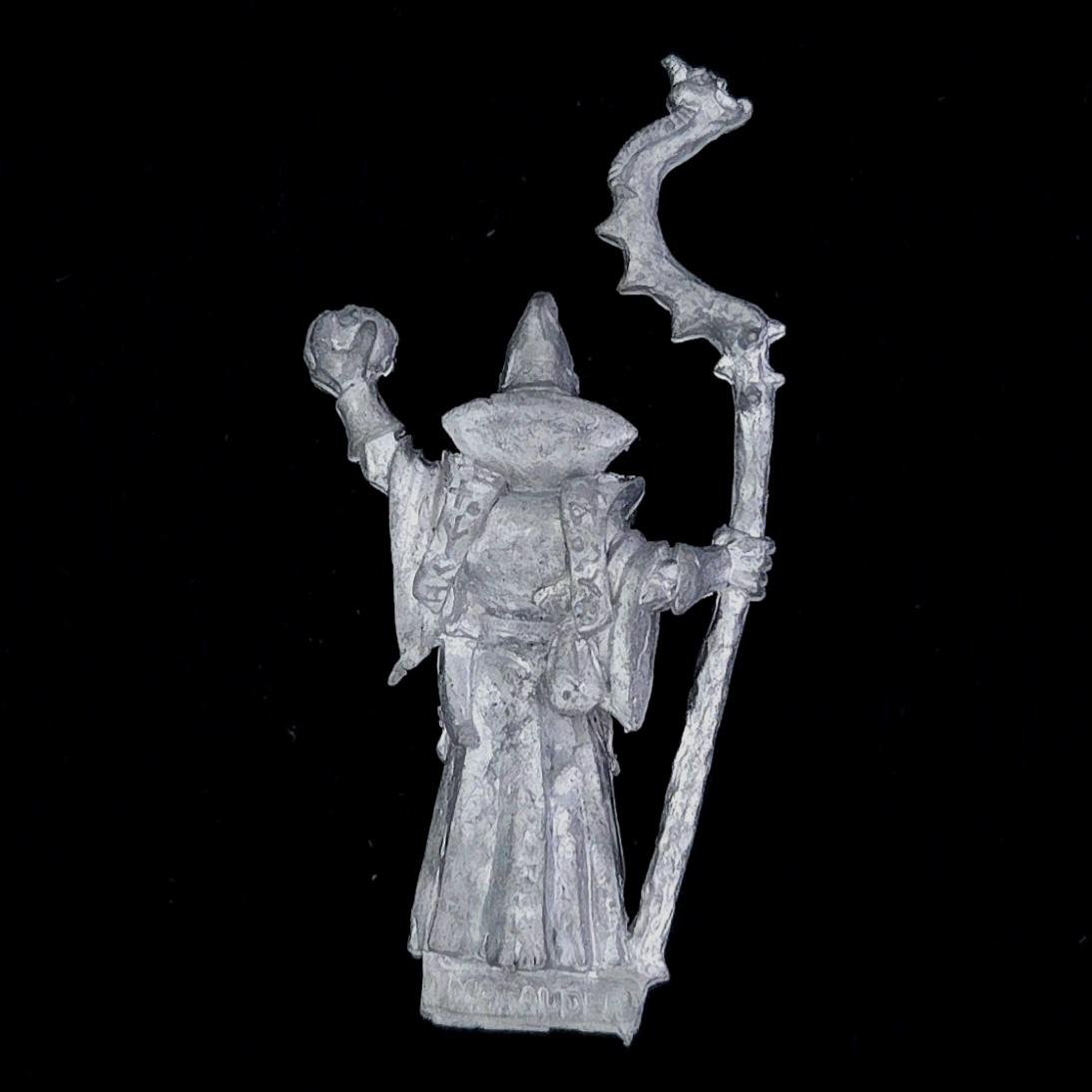 A photo of a Undead Liche Warhammer miniature